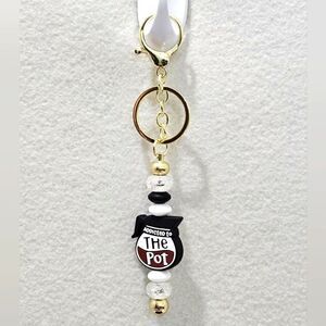 NWOT, COFFEE POT KEYCHAIN